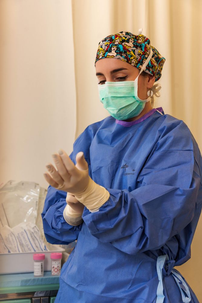 Preparazione a un intervento di chirurgia ginecologica